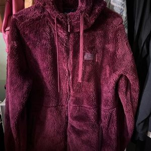 Reebok soft jacket. Large. Deep maroon color. NWT